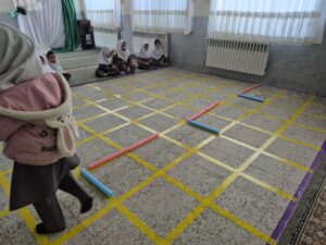 الگوی شطرنجی کلاس اول ابتدایی